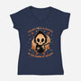 Beautiful Autumn Death-Womens-V-Neck-Tee-Studio Mootant