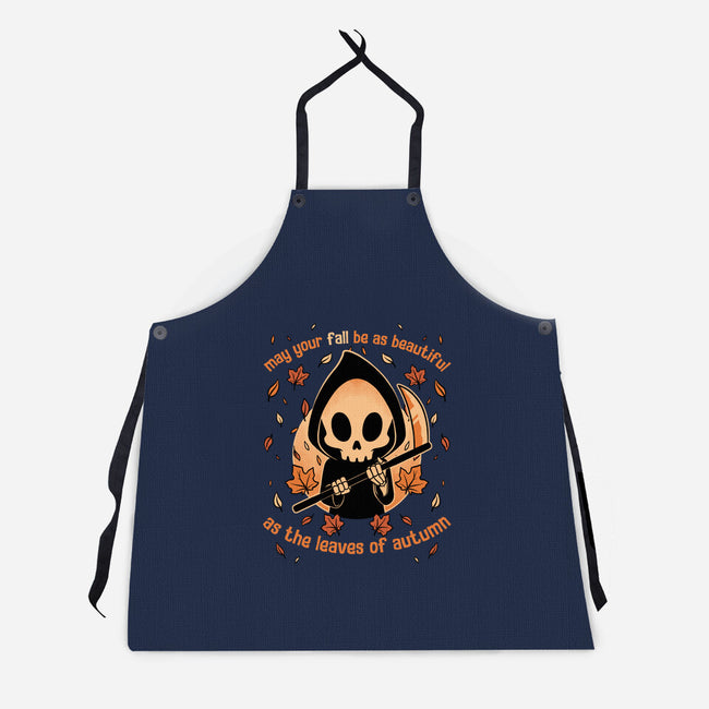 Beautiful Autumn Death-Unisex-Kitchen-Apron-Studio Mootant