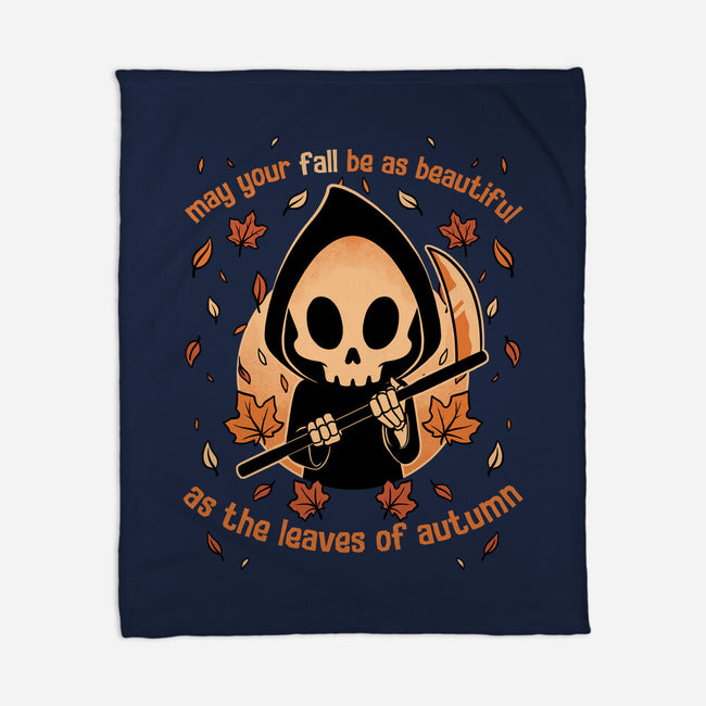 Beautiful Autumn Death-None-Fleece-Blanket-Studio Mootant