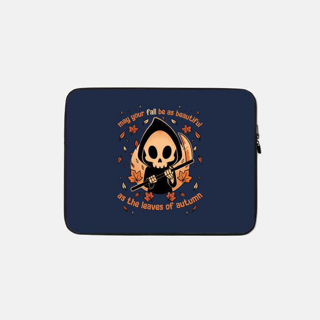 Beautiful Autumn Death-None-Zippered-Laptop Sleeve-Studio Mootant