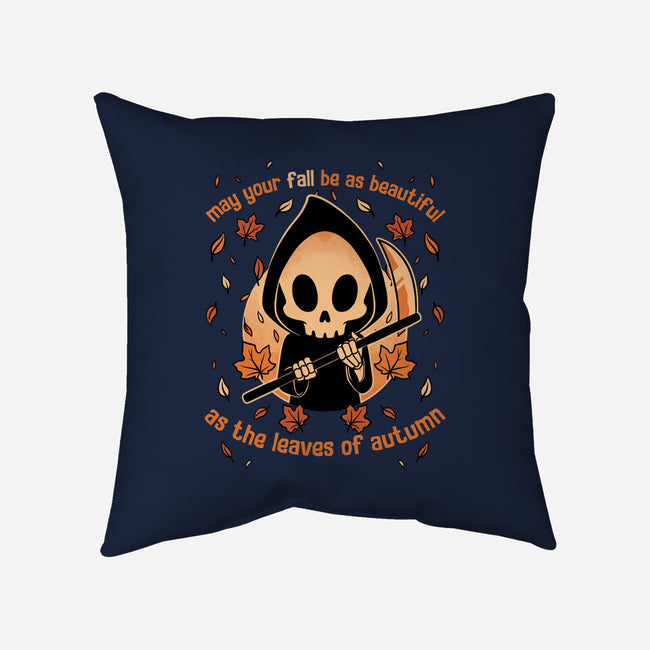 Beautiful Autumn Death-None-Non-Removable Cover w Insert-Throw Pillow-Studio Mootant