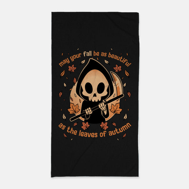 Beautiful Autumn Death-None-Beach-Towel-Studio Mootant