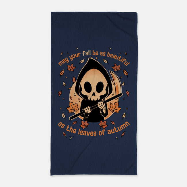 Beautiful Autumn Death-None-Beach-Towel-Studio Mootant