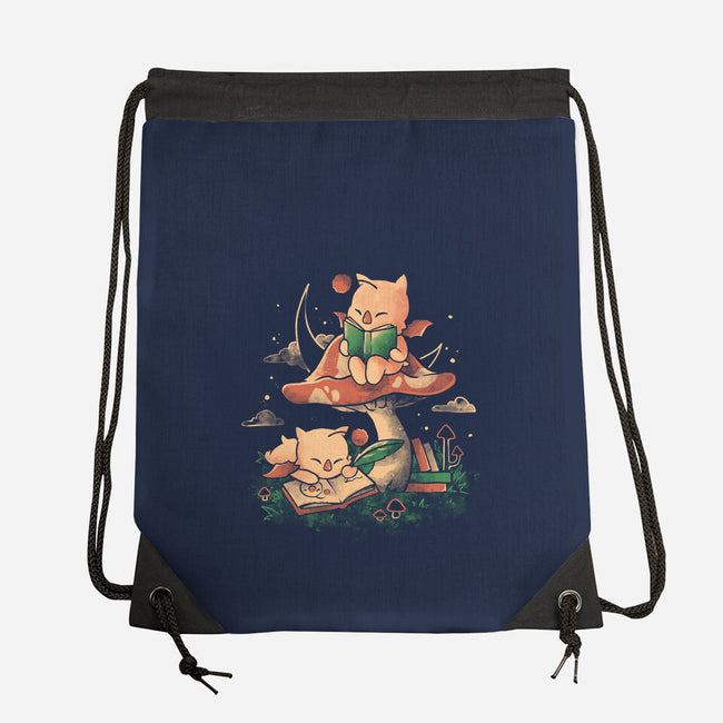 Kupo Readings-None-Drawstring-Bag-eduely