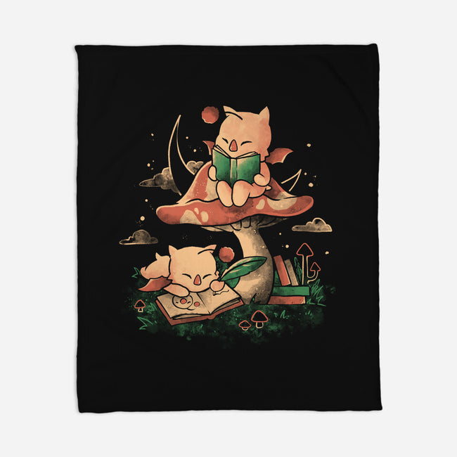 Kupo Readings-None-Fleece-Blanket-eduely