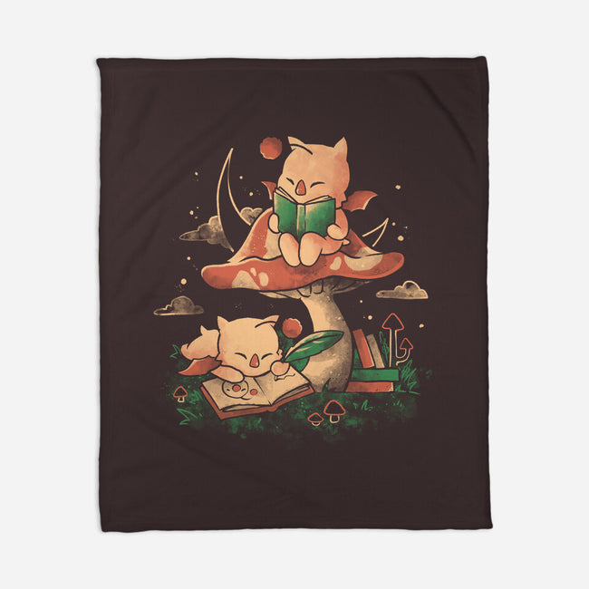 Kupo Readings-None-Fleece-Blanket-eduely