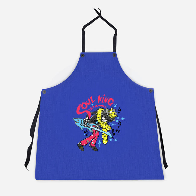 Soul King Vs The World-Unisex-Kitchen-Apron-naomori