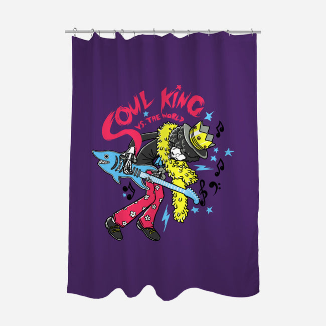 Soul King Vs The World-None-Polyester-Shower Curtain-naomori