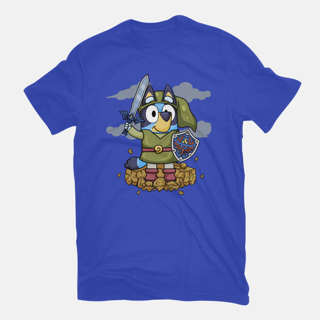 Legend Of Bluey-Unisex-Basic-Tee-JamesQJO