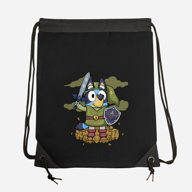 Legend Of Bluey-None-Drawstring-Bag-JamesQJO