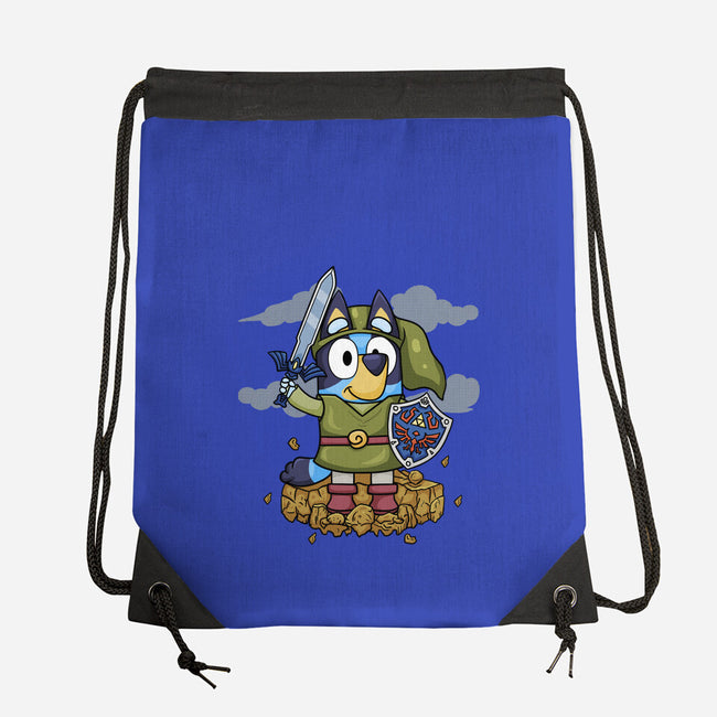 Legend Of Bluey-None-Drawstring-Bag-JamesQJO