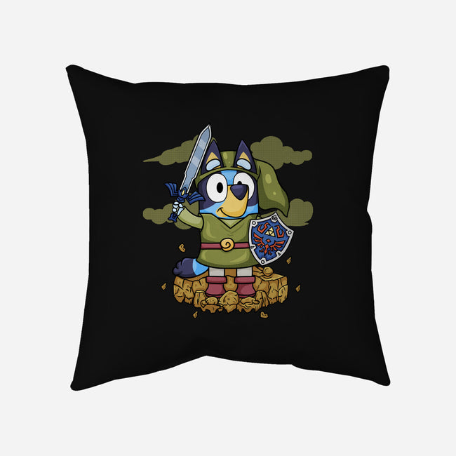 Legend Of Bluey-None-Removable Cover w Insert-Throw Pillow-JamesQJO