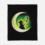 Boogie Moon-None-Fleece-Blanket-Vallina84