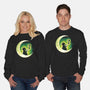 Boogie Moon-Unisex-Crew Neck-Sweatshirt-Vallina84