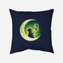 Boogie Moon-None-Removable Cover-Throw Pillow-Vallina84