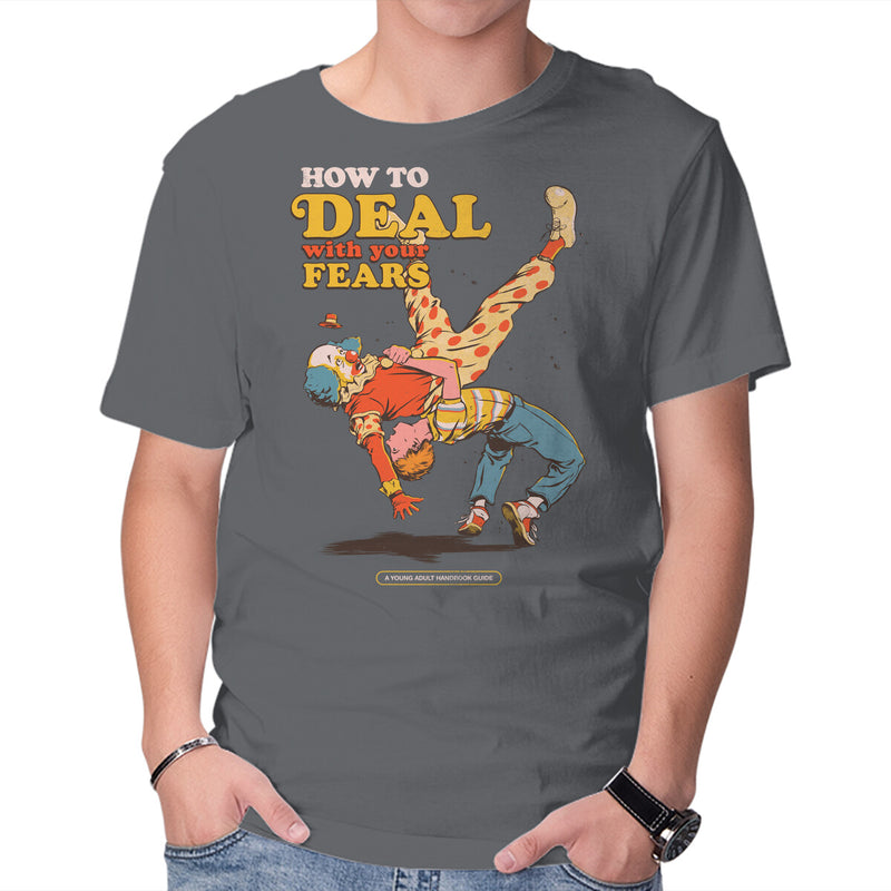 How To Deal With Your Fears-Mens-Basic-Tee-Hafaell by TeeFury
