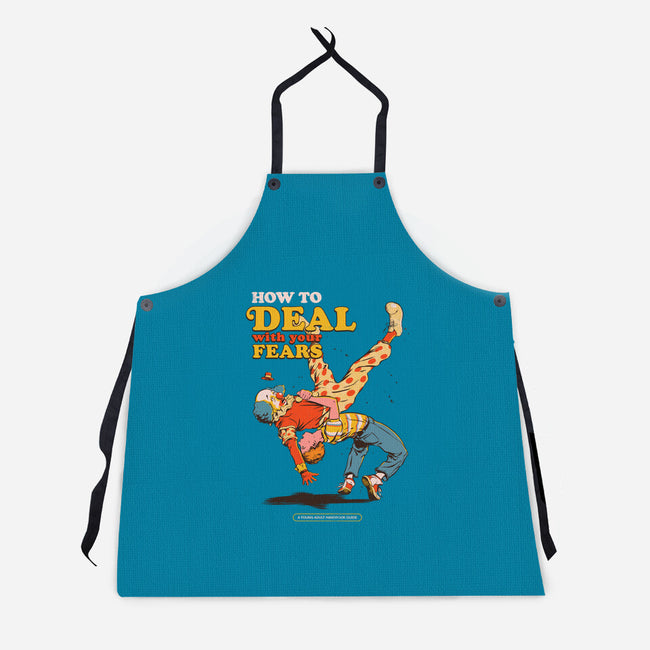 How To Deal With Your Fears-Unisex-Kitchen-Apron-Hafaell