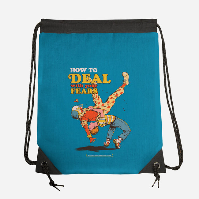 How To Deal With Your Fears-None-Drawstring-Bag-Hafaell