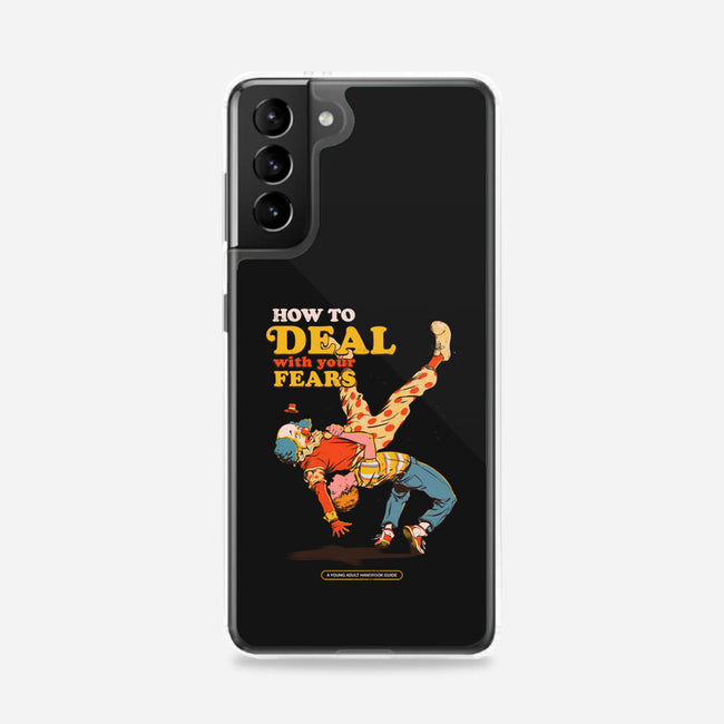 How To Deal With Your Fears-Samsung-Snap-Phone Case-Hafaell