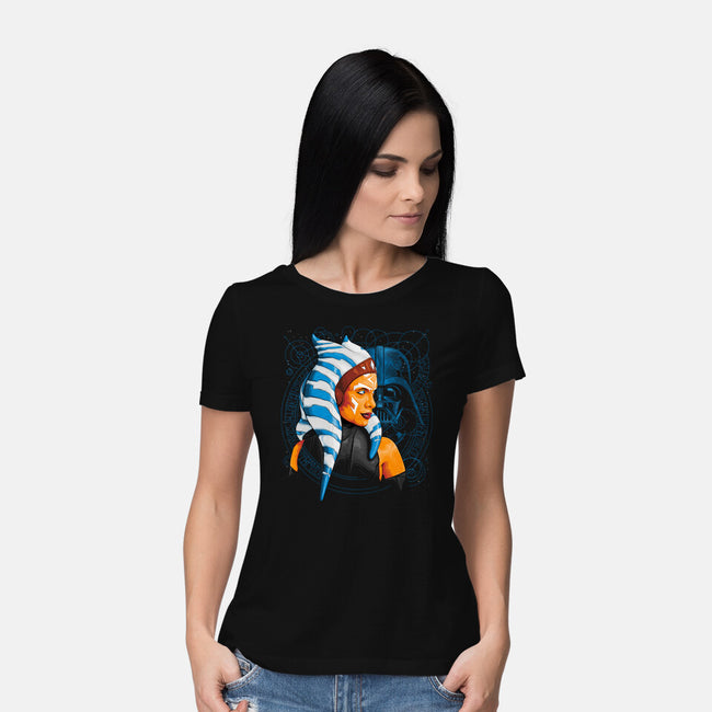 The Master And Apprentice-Womens-Basic-Tee-CappO