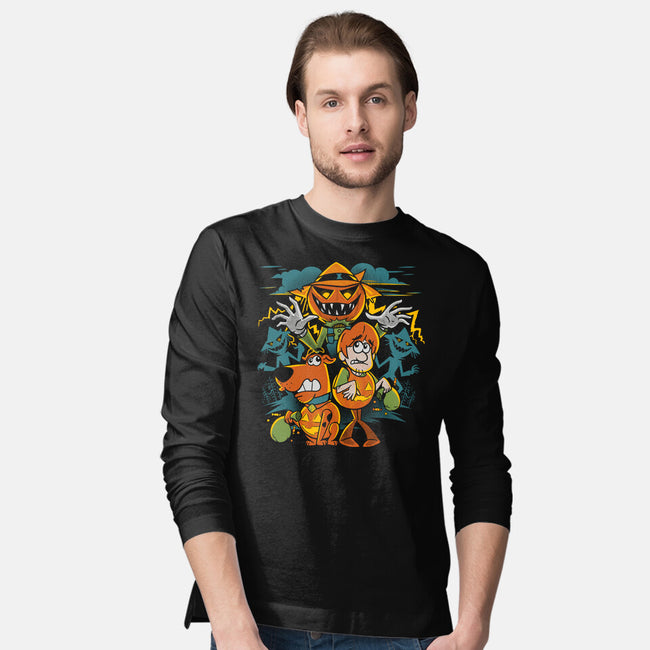 Mystery Tricks Or Treats-Mens-Long Sleeved-Tee-estudiofitas