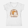 Your Delulus-Womens-V-Neck-Tee-Aarons Art Room