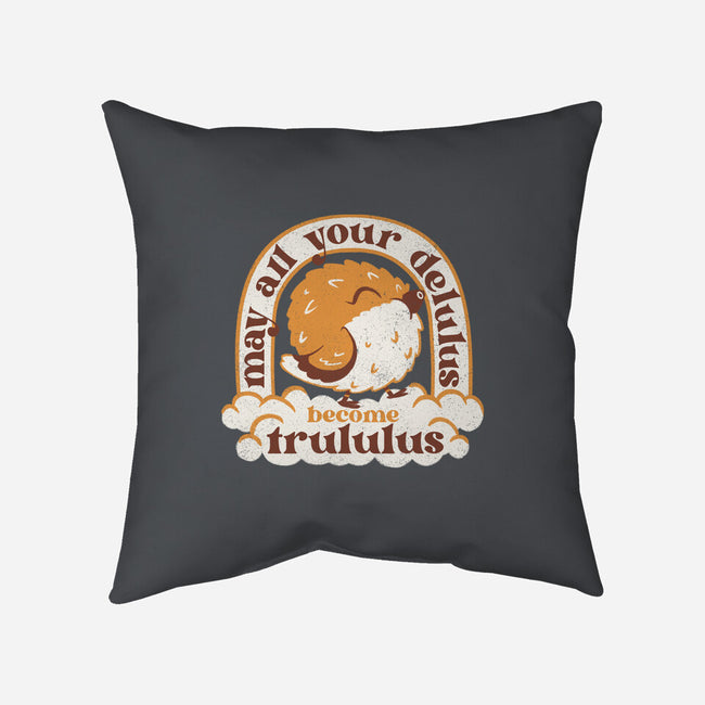 Your Delulus-None-Removable Cover-Throw Pillow-Aarons Art Room