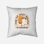 Your Delulus-None-Removable Cover-Throw Pillow-Aarons Art Room