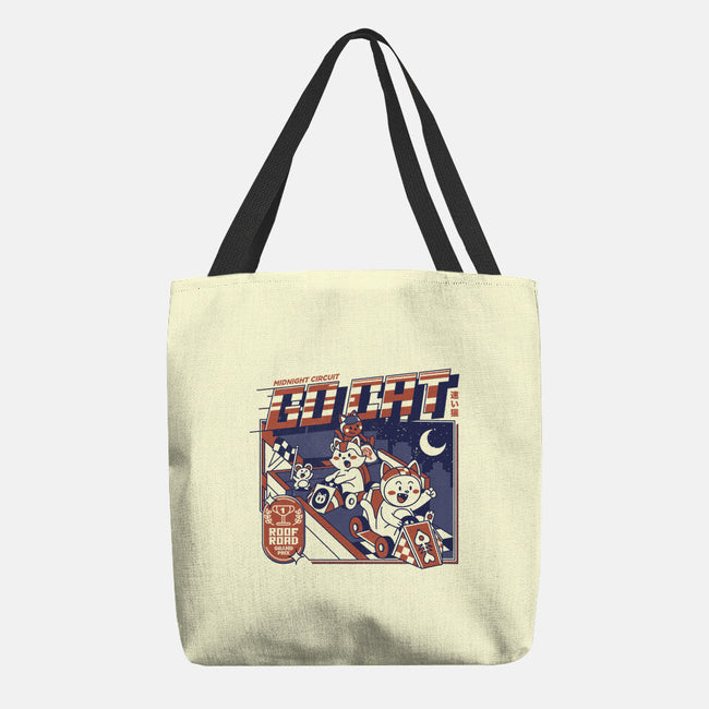 Midnight Race On Your Roof-None-Basic Tote-Bag-tobefonseca