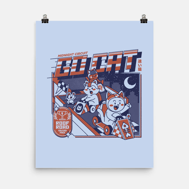 Midnight Racing Poster Midnight Race On Your Roof-None-Matte-Poster-tobefonseca by TeeFury