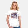 Midnight Race On Your Roof-Womens-Fitted-Tee-tobefonseca