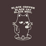 Black Cat Black Soul-None-Drawstring-Bag-tobefonseca