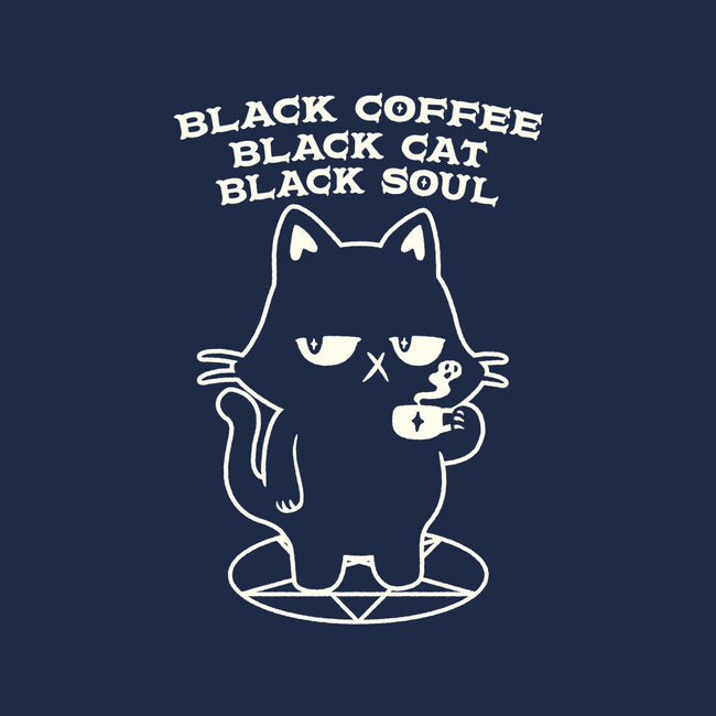 Black Cat Black Soul-Womens-V-Neck-Tee-tobefonseca