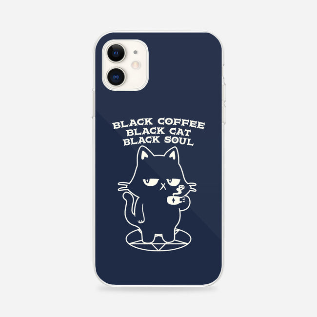 Black Cat Black Soul-iPhone-Snap-Phone Case-tobefonseca