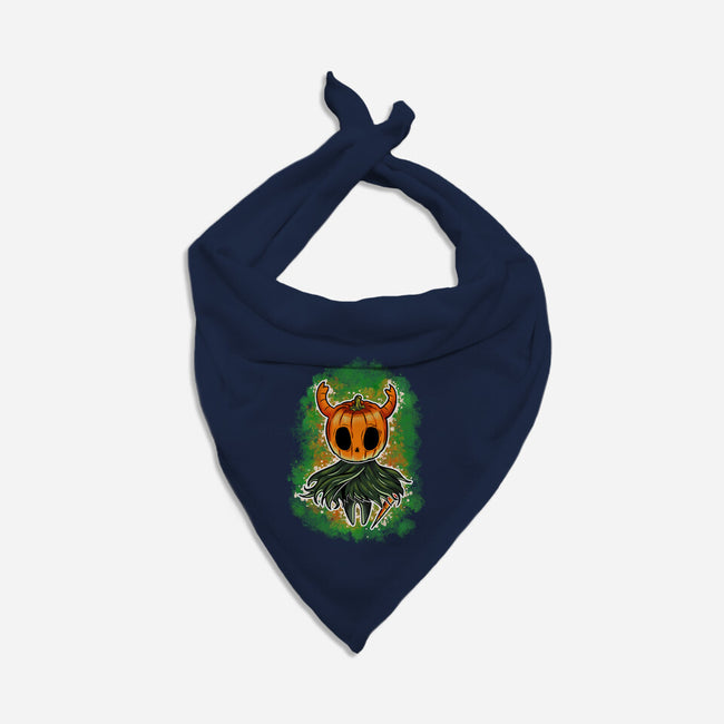 Pumpkin Knight-Dog-Bandana-Pet Collar-nickzzarto