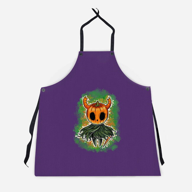 Pumpkin Knight-Unisex-Kitchen-Apron-nickzzarto