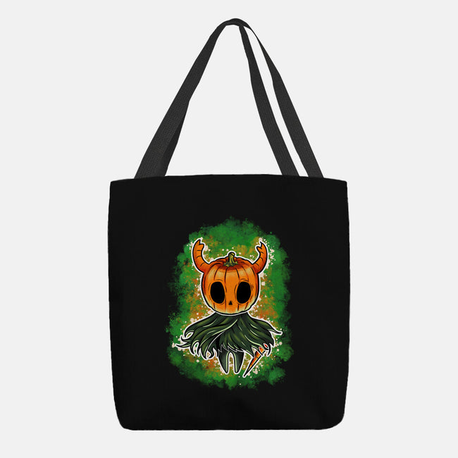 Pumpkin Knight-None-Basic Tote-Bag-nickzzarto