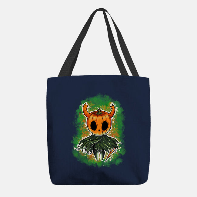 Pumpkin Knight-None-Basic Tote-Bag-nickzzarto