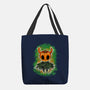 Pumpkin Knight-None-Basic Tote-Bag-nickzzarto