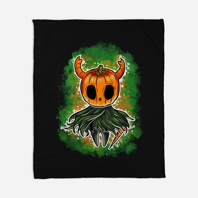 Pumpkin Knight-None-Fleece-Blanket-nickzzarto