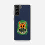 Pumpkin Knight-Samsung-Snap-Phone Case-nickzzarto