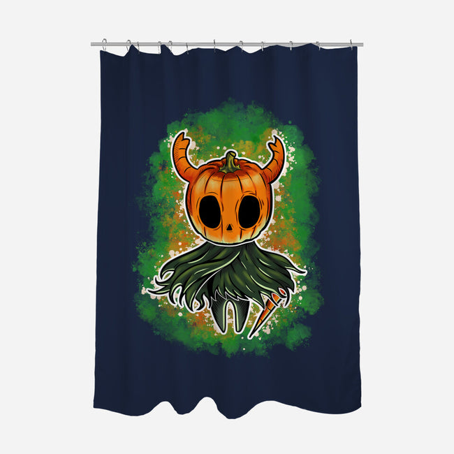 Pumpkin Knight-None-Polyester-Shower Curtain-nickzzarto