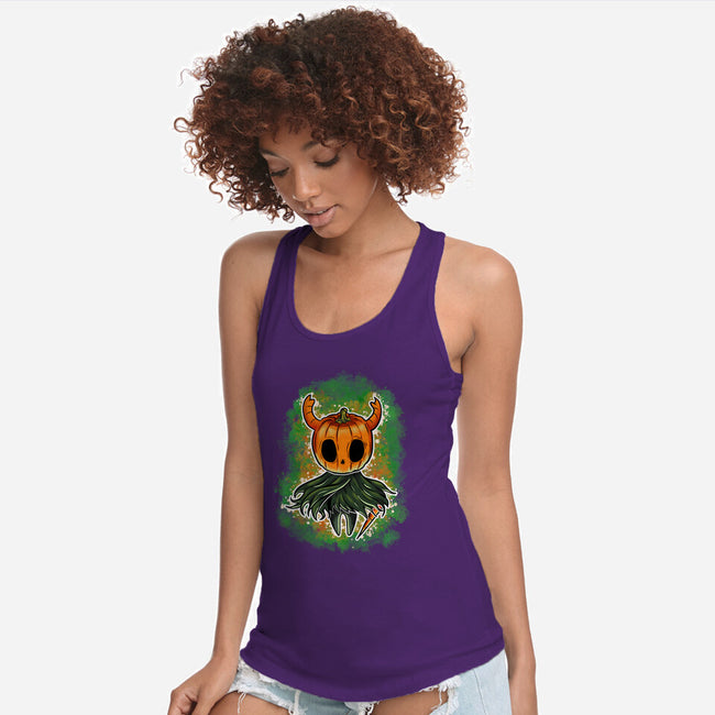 Pumpkin Knight-Womens-Racerback-Tank-nickzzarto