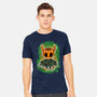 Pumpkin Knight-Mens-Heavyweight-Tee-nickzzarto