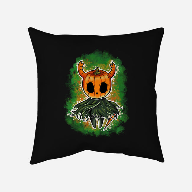 Pumpkin Knight-None-Non-Removable Cover w Insert-Throw Pillow-nickzzarto