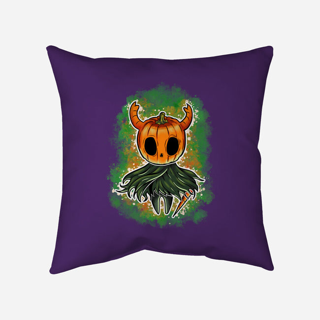 Pumpkin Knight-None-Non-Removable Cover w Insert-Throw Pillow-nickzzarto