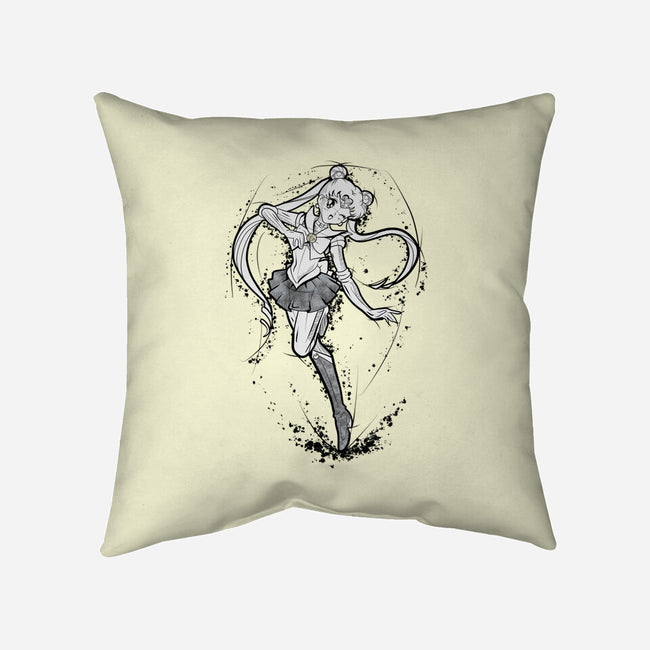 Sailor Sketch-None-Non-Removable Cover w Insert-Throw Pillow-nickzzarto