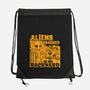 Aliens Crashed In My Backyard-None-Drawstring-Bag-Boggs Nicolas