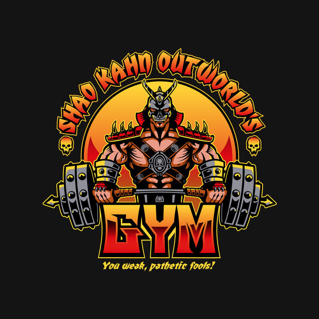 Outworld's Gym-None-Non-Removable Cover w Insert-Throw Pillow-demonigote
