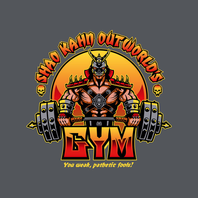 Outworld's Gym-None-Fleece-Blanket-demonigote